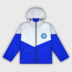 Ветровка с капюшоном женская Napoli fc geometry, цвет: 3D-черный