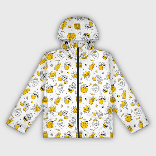 Женская ветровка Хиппи бла бла / 3D-Черный – фото 1