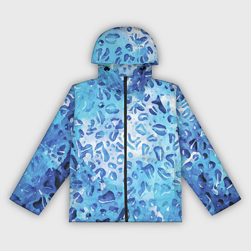 Женская ветровка Абстракция паттерн воды и неба / 3D-Черный – фото 1