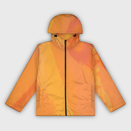 Женская ветровка Рыжая абстракция / 3D-Черный – фото 1