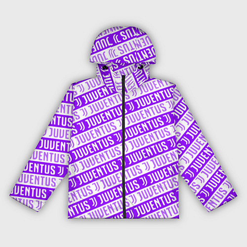 Женская ветровка Juventus pattern / 3D-Черный – фото 1