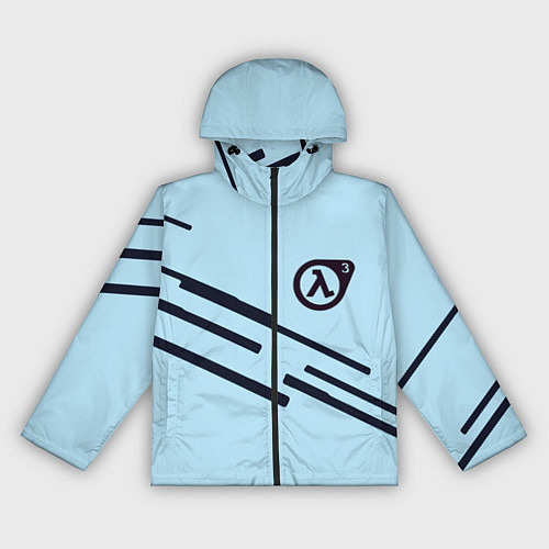 Женская ветровка Half life geometry steel / 3D-Черный – фото 1