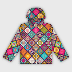 Ветровка с капюшоном женская Этника стайл, цвет: 3D-белый