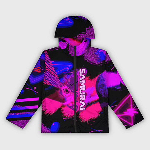 Женская ветровка Samurai ретровейв / 3D-Черный – фото 1