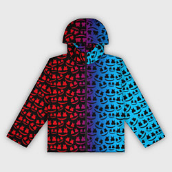 Женская ветровка Marshmello gradient