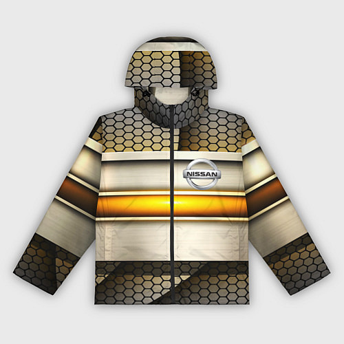 Женская ветровка Nissan sport avto metal / 3D-Черный – фото 1