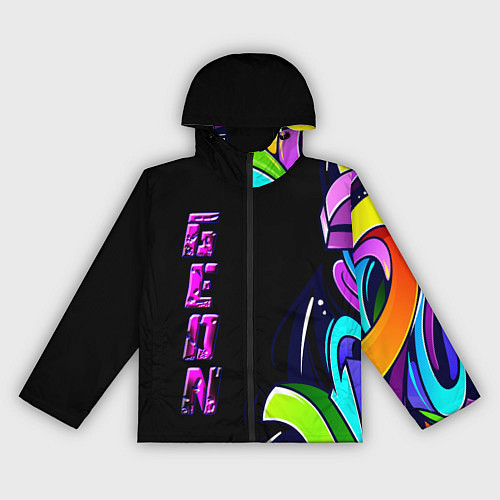 Женская ветровка Geon Enduro graffitti / 3D-Черный – фото 1