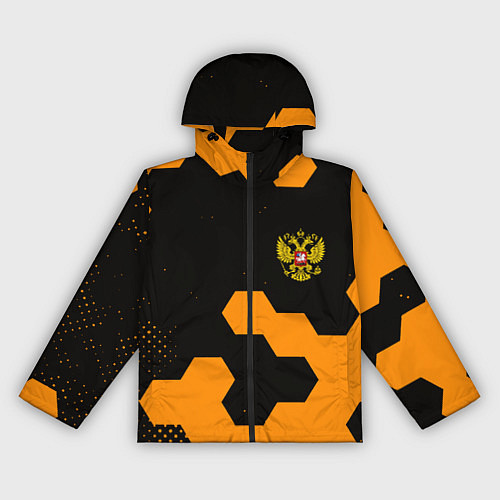 Женская ветровка Герф РФ соты броня / 3D-Черный – фото 1