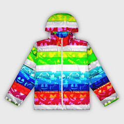 Ветровка с капюшоном женская Fortnite color line, цвет: 3D-белый