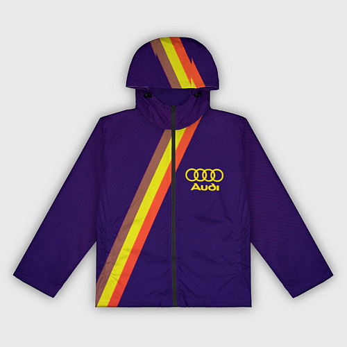 Женская ветровка AUDI line sport / 3D-Черный – фото 1