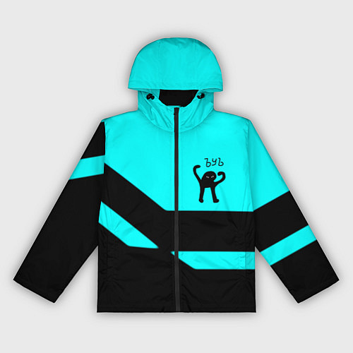 Женская ветровка Ъуъ съука геометрия / 3D-Черный – фото 1