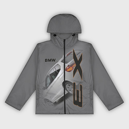Женская ветровка BMW X3 / 3D-Черный – фото 1