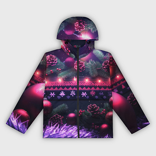 Женская ветровка Праздничное настроение / 3D-Черный – фото 1