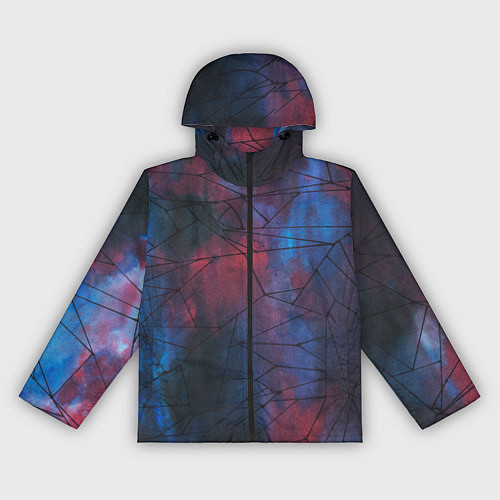 Женская ветровка Космическая паутина / 3D-Черный – фото 1