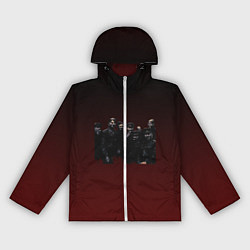 Ветровка с капюшоном женская Красная Армия - День Победы, цвет: 3D-белый