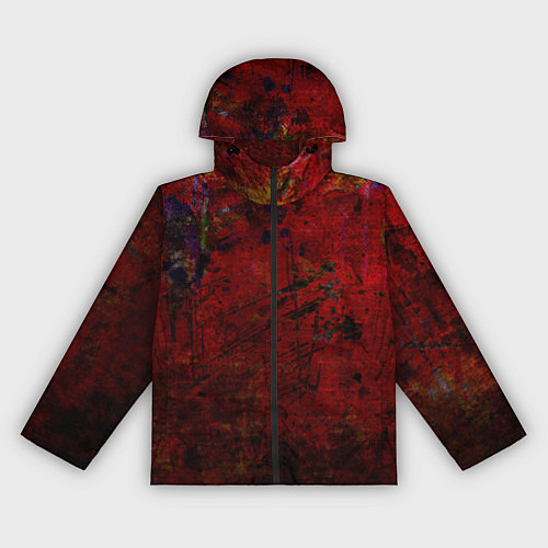 Женская ветровка Абстракция - dark grunge mood / 3D-Черный – фото 1