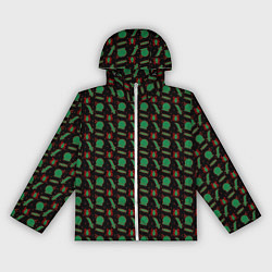 Ветровка с капюшоном женская Логово ведьмы, цвет: 3D-белый