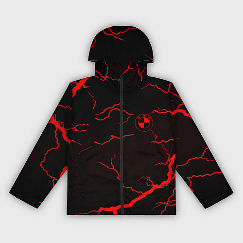 Женская ветровка BMW storm red color / 3D-Черный – фото 1