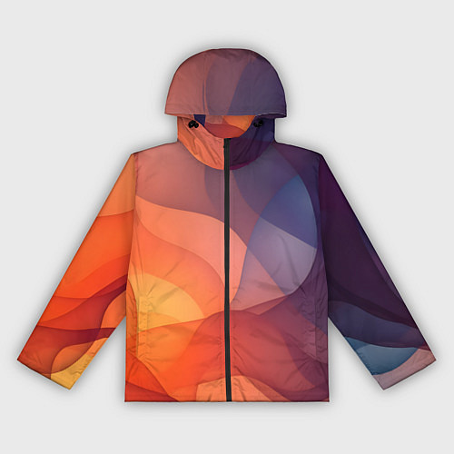 Женская ветровка Летящая вуаль / 3D-Черный – фото 1