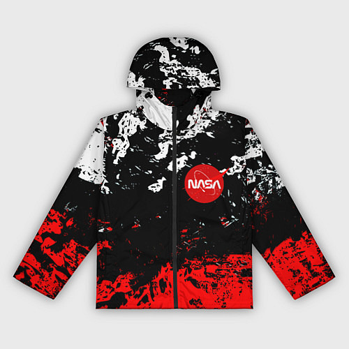 Женская ветровка Nasa краски / 3D-Черный – фото 1