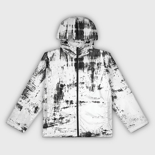 Женская ветровка Color black and white / 3D-Черный – фото 1