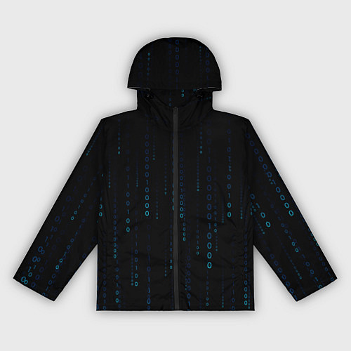Женская ветровка Color black blue / 3D-Черный – фото 1