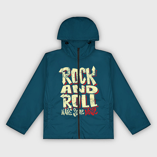 Женская ветровка Рок н ролл шум / 3D-Черный – фото 1