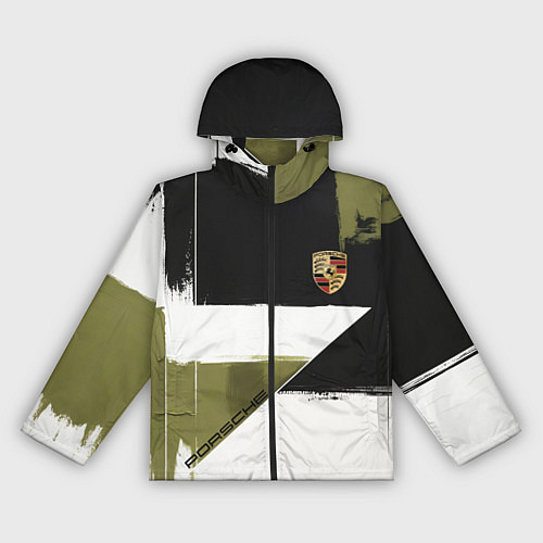 Женская ветровка Porsche эмблема / 3D-Черный – фото 1