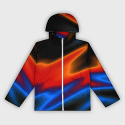 Ветровка с капюшоном женская Multicoloured, цвет: 3D-белый