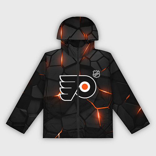 Женская ветровка Филадельфия Флайерз - НХЛ хоккей / 3D-Черный – фото 1