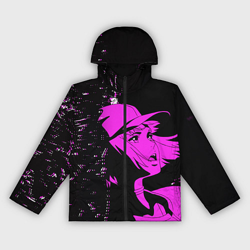 Женская ветровка Лазарь: Элейна / 3D-Черный – фото 1