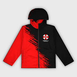 Женская ветровка Umbrella Corp - red and black
