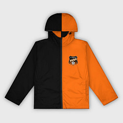 Ветровка с капюшоном женская ФК Урал - два цвета, цвет: 3D-черный