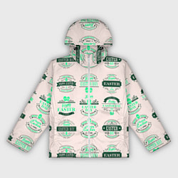 Ветровка с капюшоном женская Easter turquoise, цвет: 3D-белый