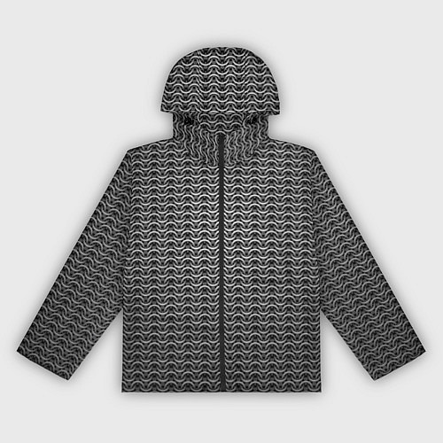 Женская ветровка Стальная кольчуга воинов / 3D-Черный – фото 1