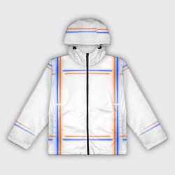 Женская ветровка Neon white orange blue