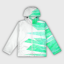 Женская ветровка Color white light blue strip