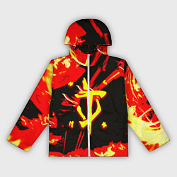 Женская ветровка Doom огненный