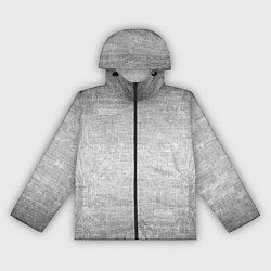 Ветровка с капюшоном женская Серая текстура с потёртостями и лёгким затемнением, цвет: 3D-черный