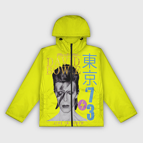 Женская ветровка David Bowie 1973 / 3D-Черный – фото 1