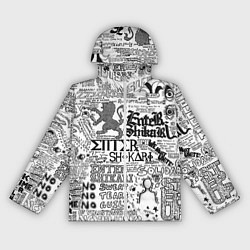 Ветровка с капюшоном женская Enter Shikari: Words, цвет: 3D-белый